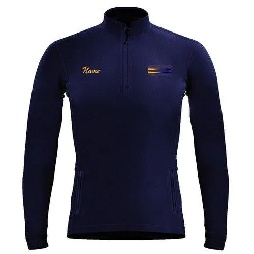 1/4 Zip Rockford YMCA Rowing Crew Fleece Pullover