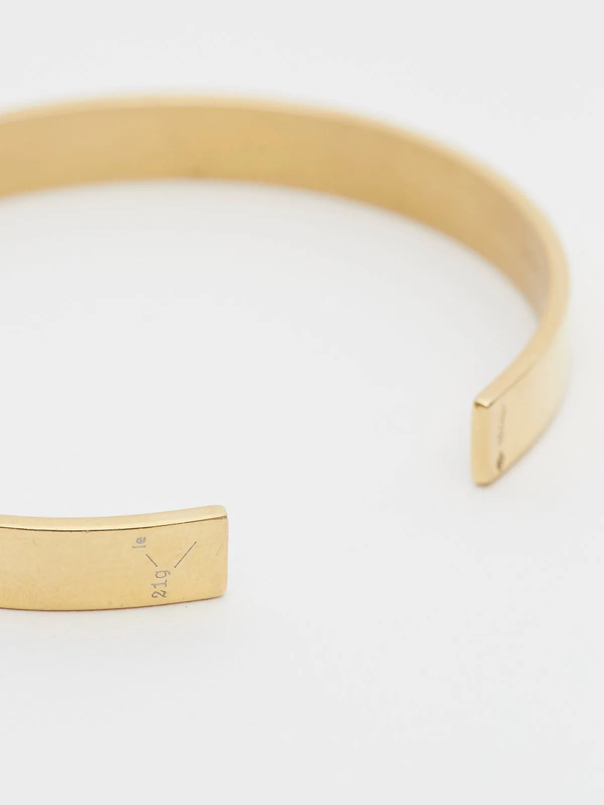 21g Ribbon Bracelet in Polished 18k Yellow Gold