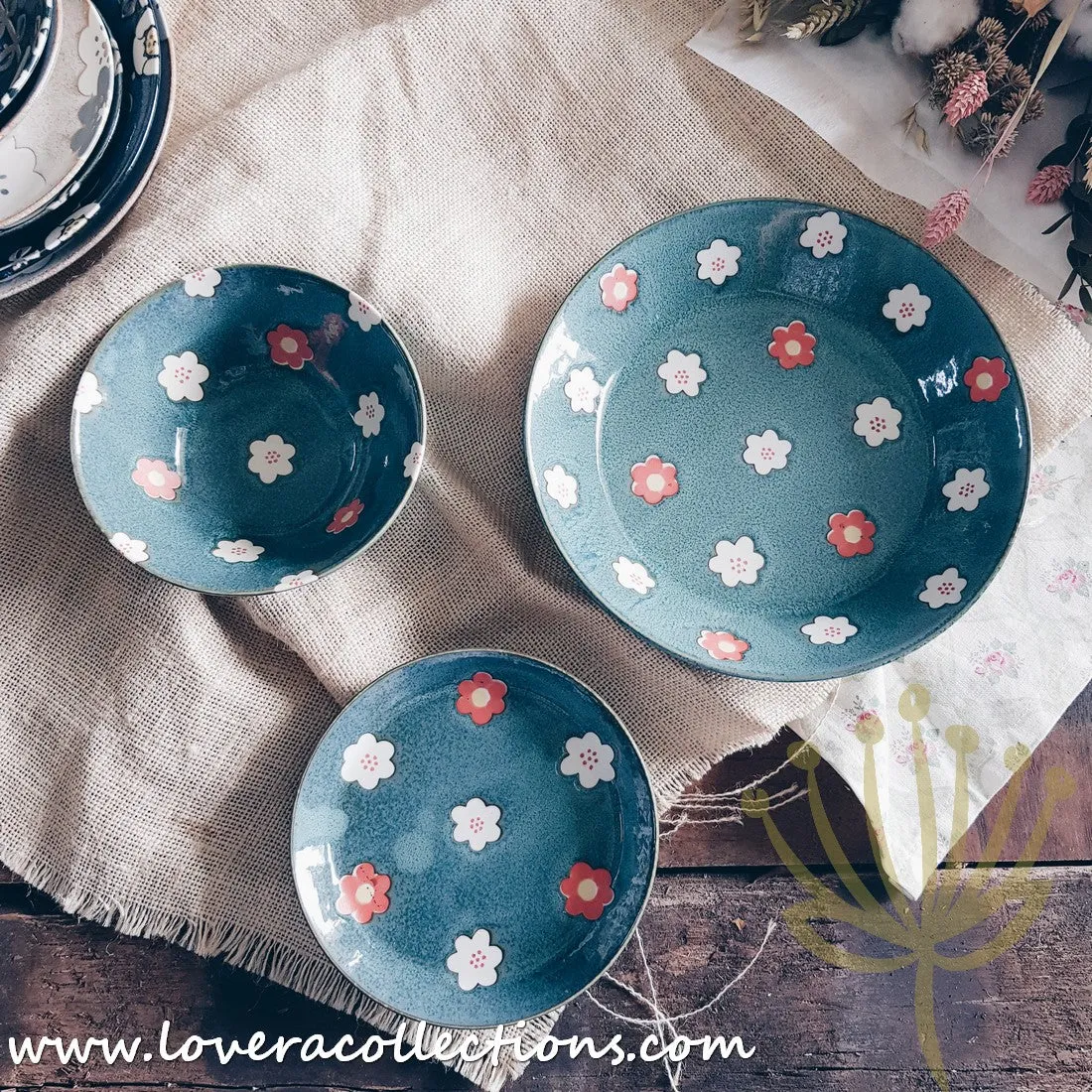 *30% CLEARANCE SALE* Aito Japan Nordic Floral Dinnerware Collection