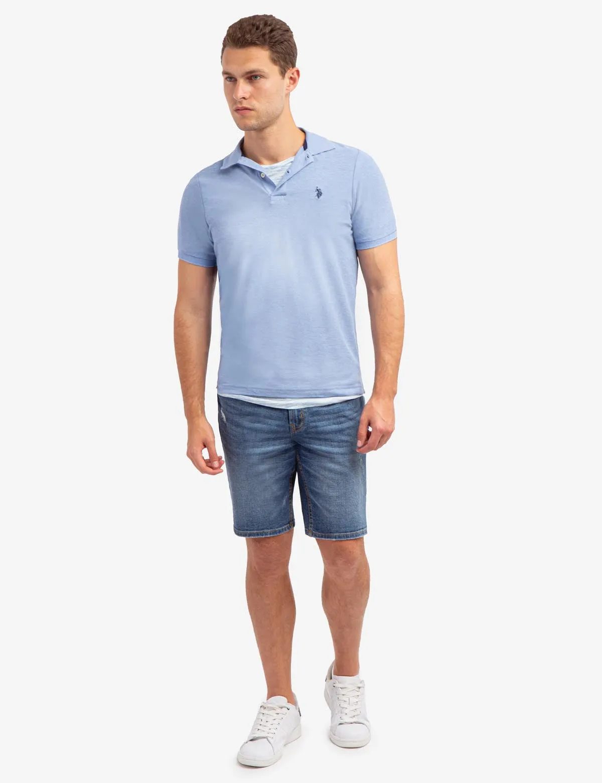 5 POCKET SLIM STRAIGHT SHORTS