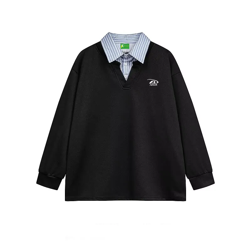 AG Japanese Fake Two Piece AG Logo Polo