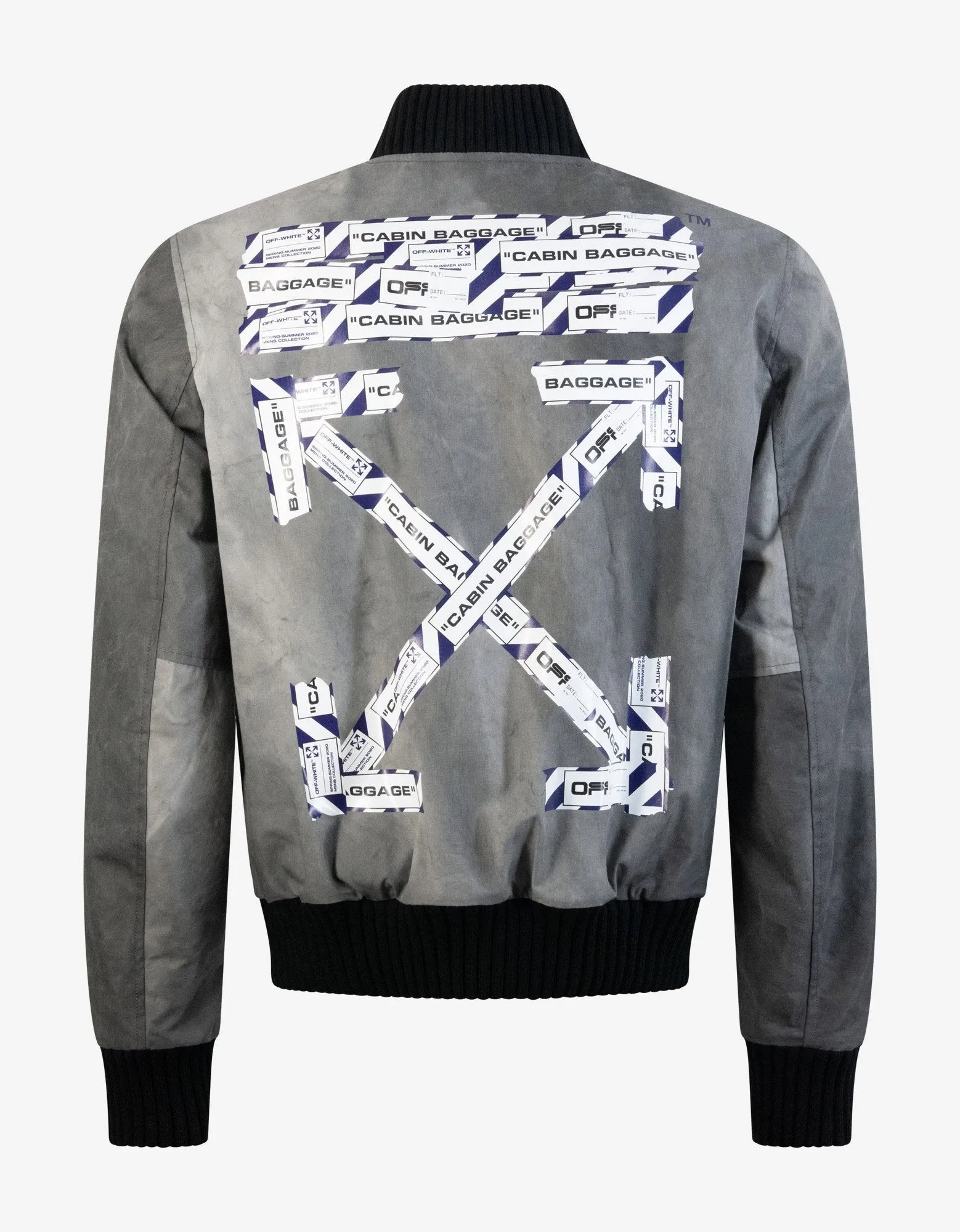 Airport Tape Varsity Jacket -