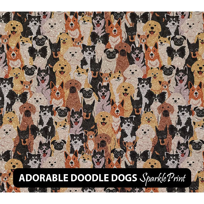 Animal Sparkleprint Patterned HTV (13.5" x 12")