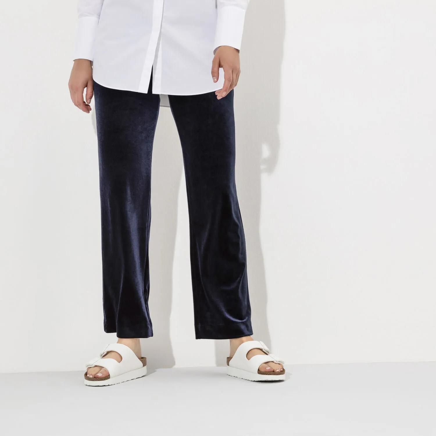 Arizona Platform Vegan in White from Birkenstock