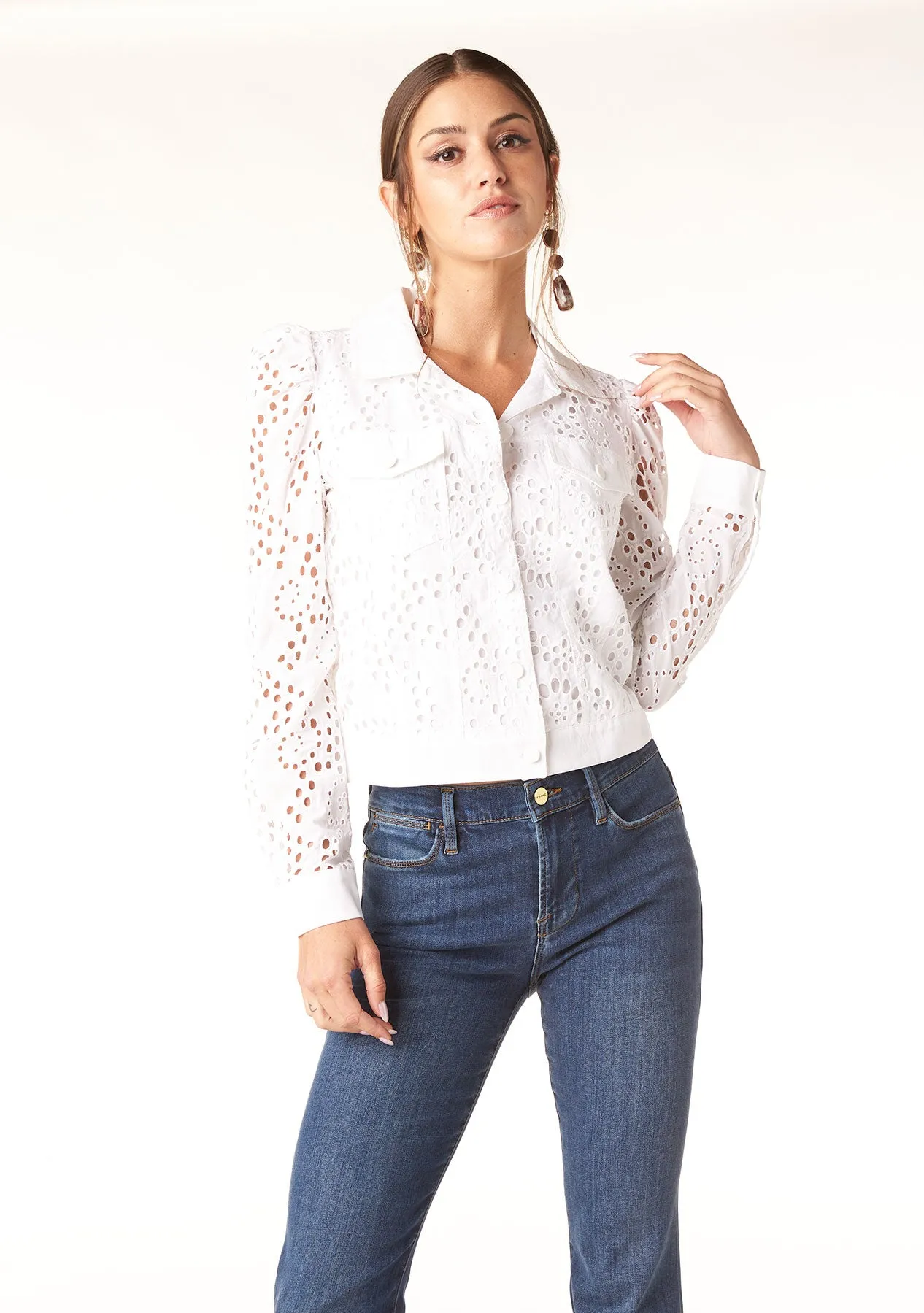 Averill Eyelet Jacket