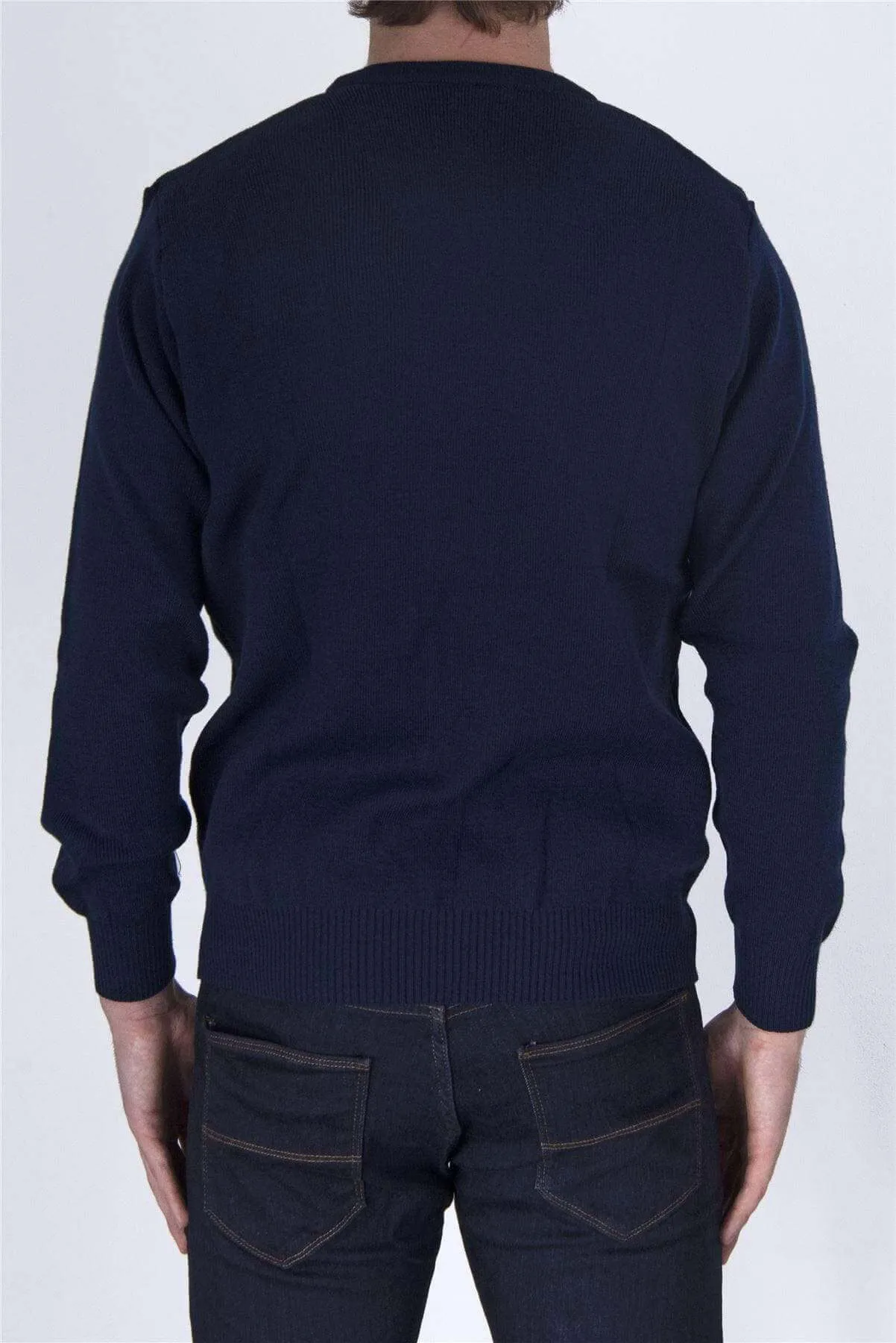 Balmoral Men Crew Neck Long Sleeve Sweater Jumper