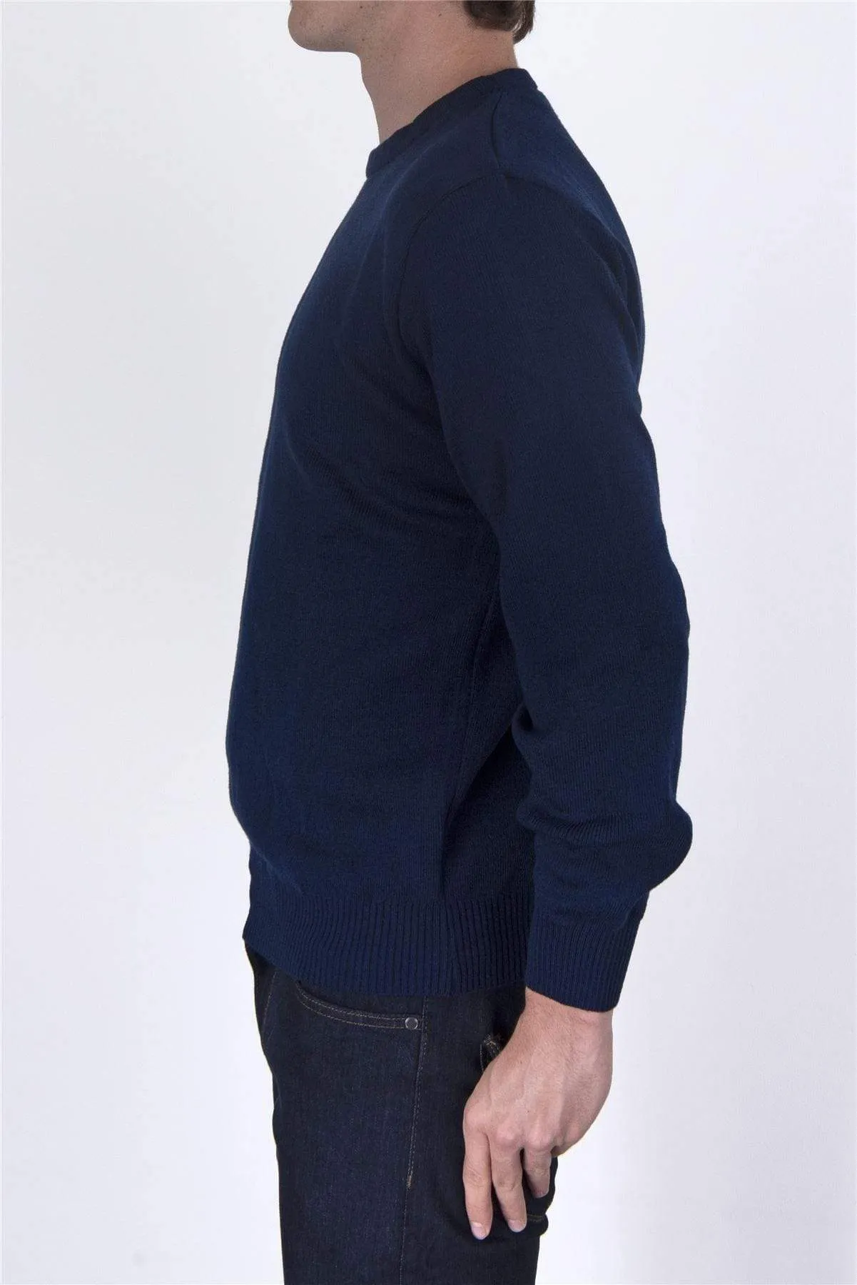 Balmoral Men Crew Neck Long Sleeve Sweater Jumper