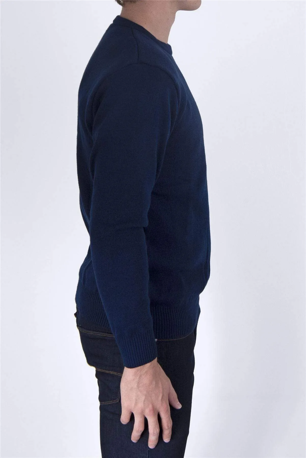 Balmoral Men Crew Neck Long Sleeve Sweater Jumper