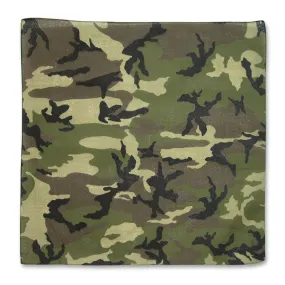 Bandanas, 100% Cotton, Camo, Camouflage Bandannas, Size: 22" x 22"