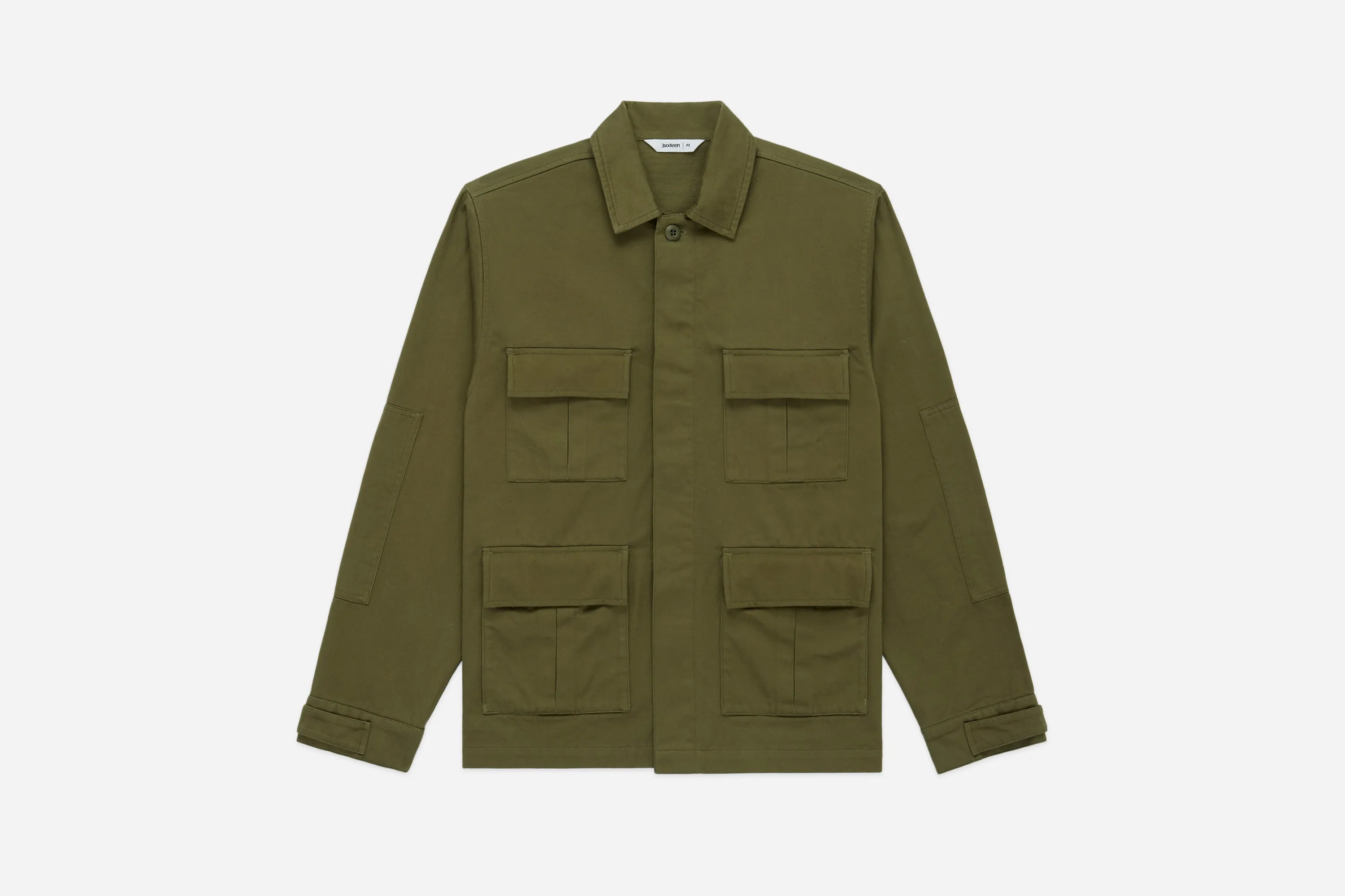 BDU Jacket ~ Olive Back Satin