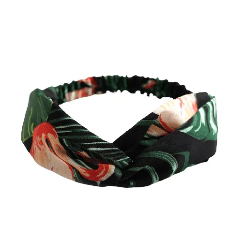 Black Flamingo Headband "Chaos"