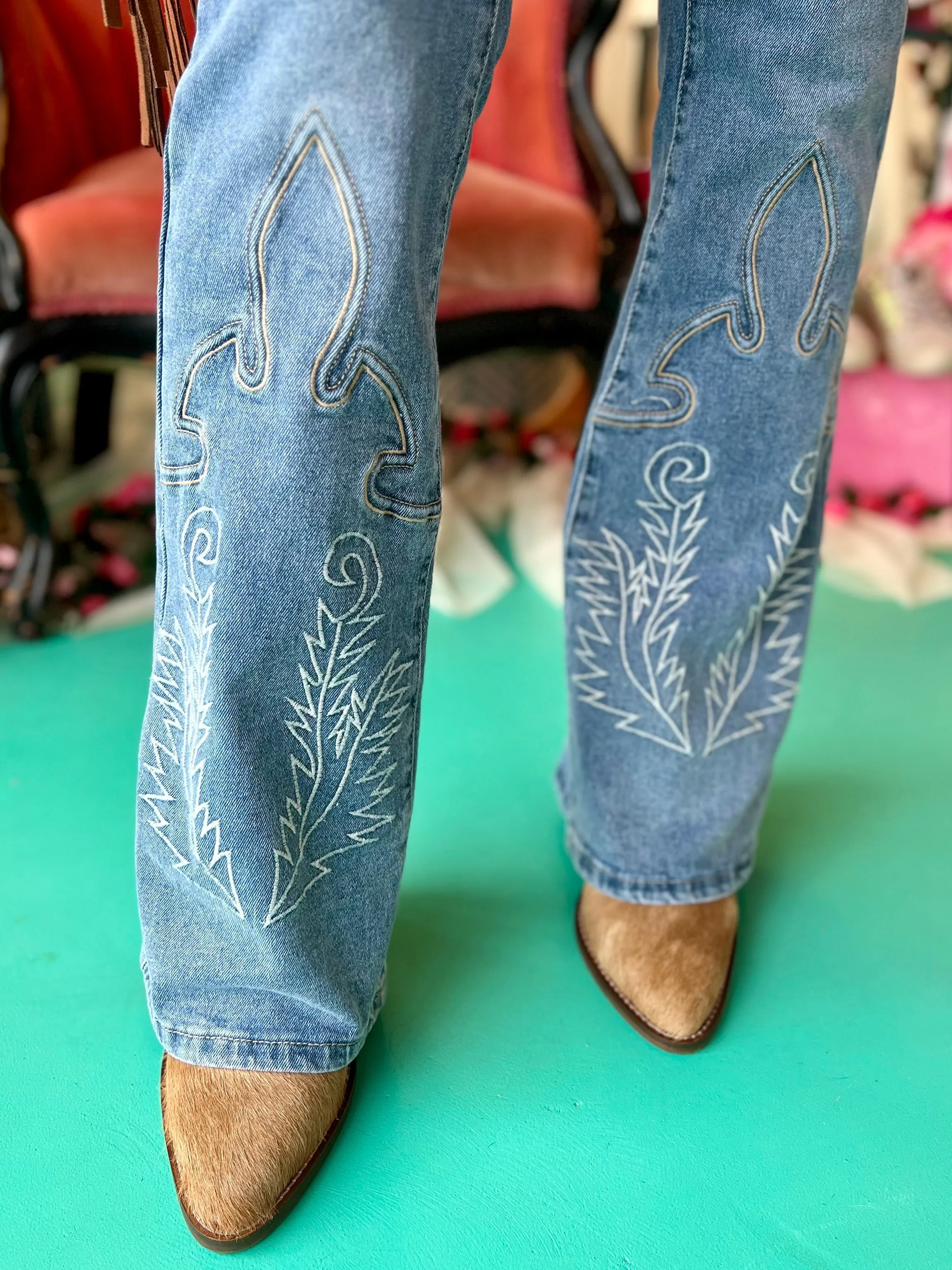 Blame It On My Roots Jeans