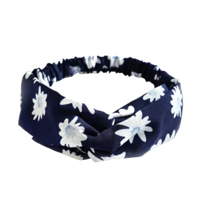 Blue Daisy Headband "Cybele"