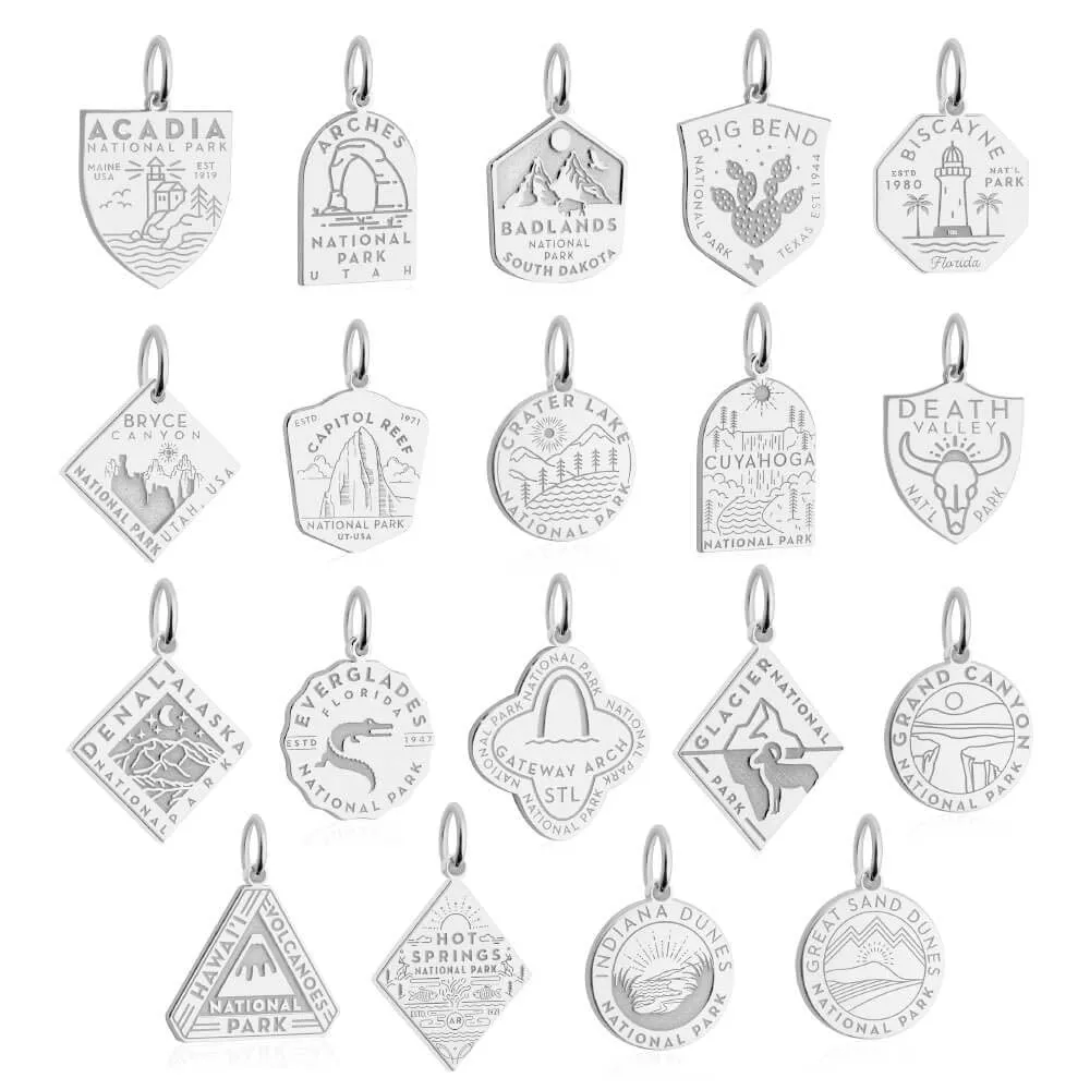 Bryce Canyon National Park Charm, Silver