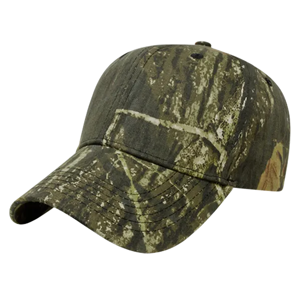 Cap America Custom Embroidered Hat with Logo - Structured Camo Cap i2030