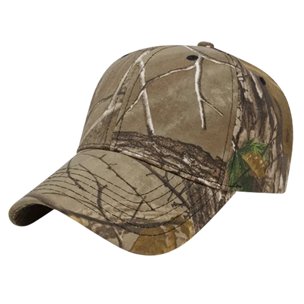 Cap America Custom Embroidered Hat with Logo - Structured Camo Cap i2030