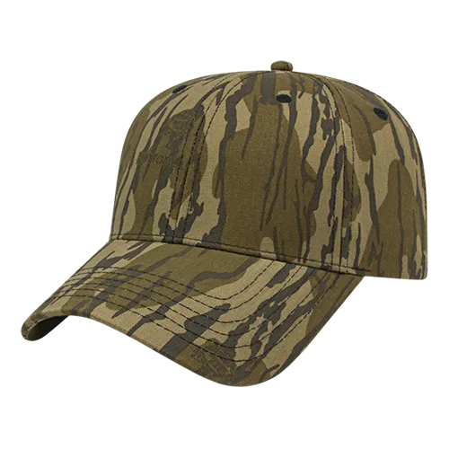 Cap America Custom Embroidered Hat with Logo - Structured Camo Cap i2030