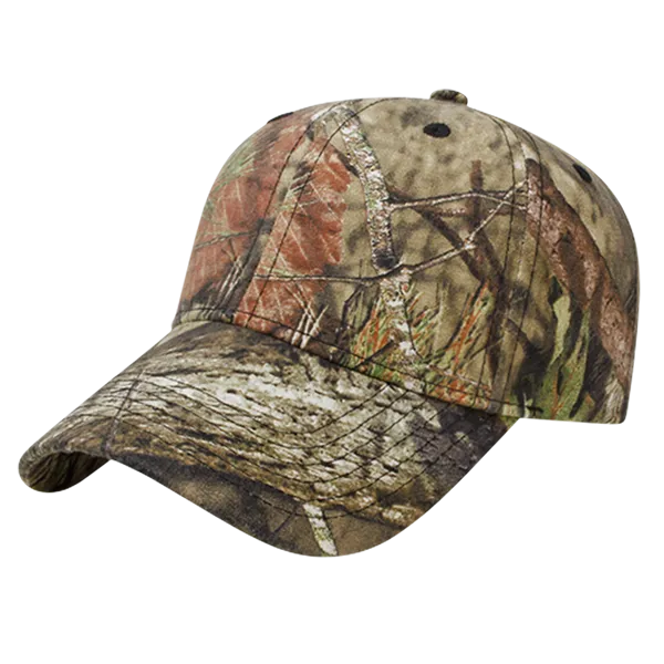 Cap America Custom Embroidered Hat with Logo - Structured Camo Cap i2030