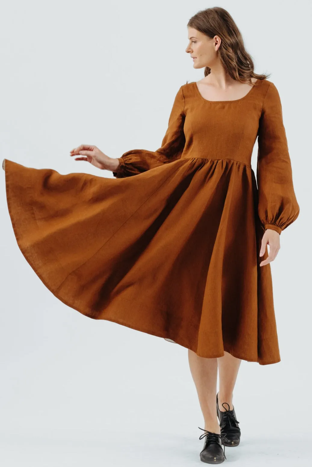 Carmen Dress, Long Sleeve