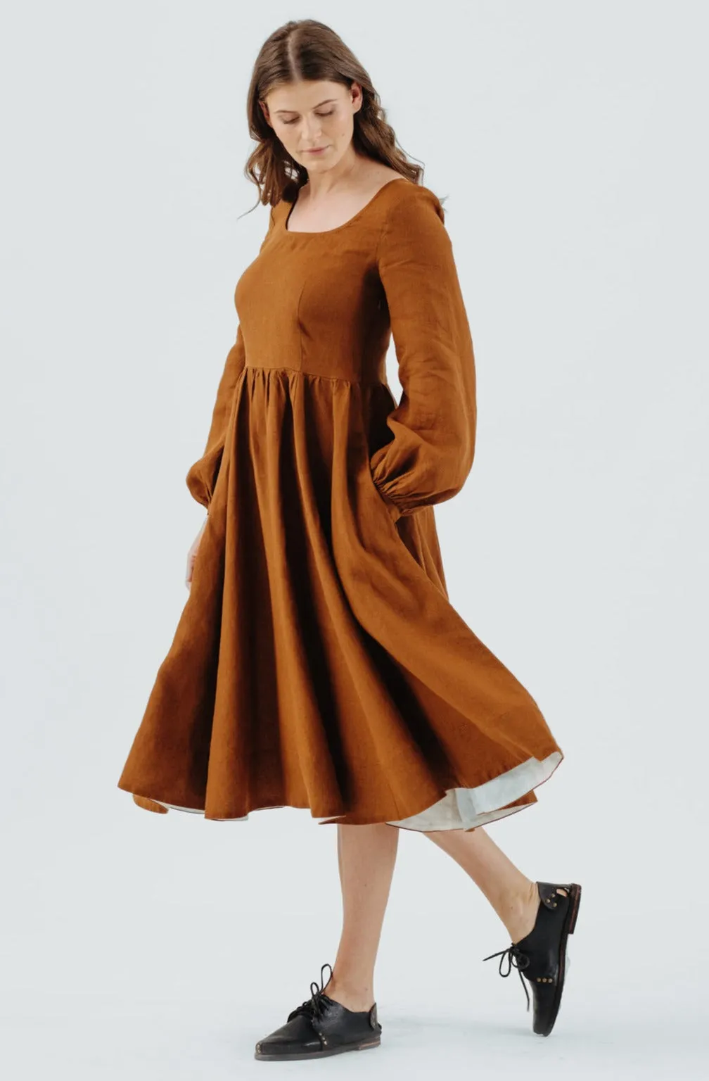 Carmen Dress, Long Sleeve