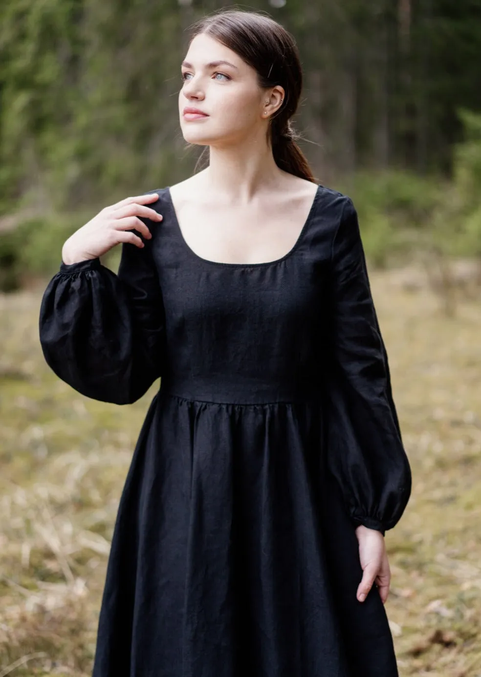 Carmen Dress, Long Sleeve