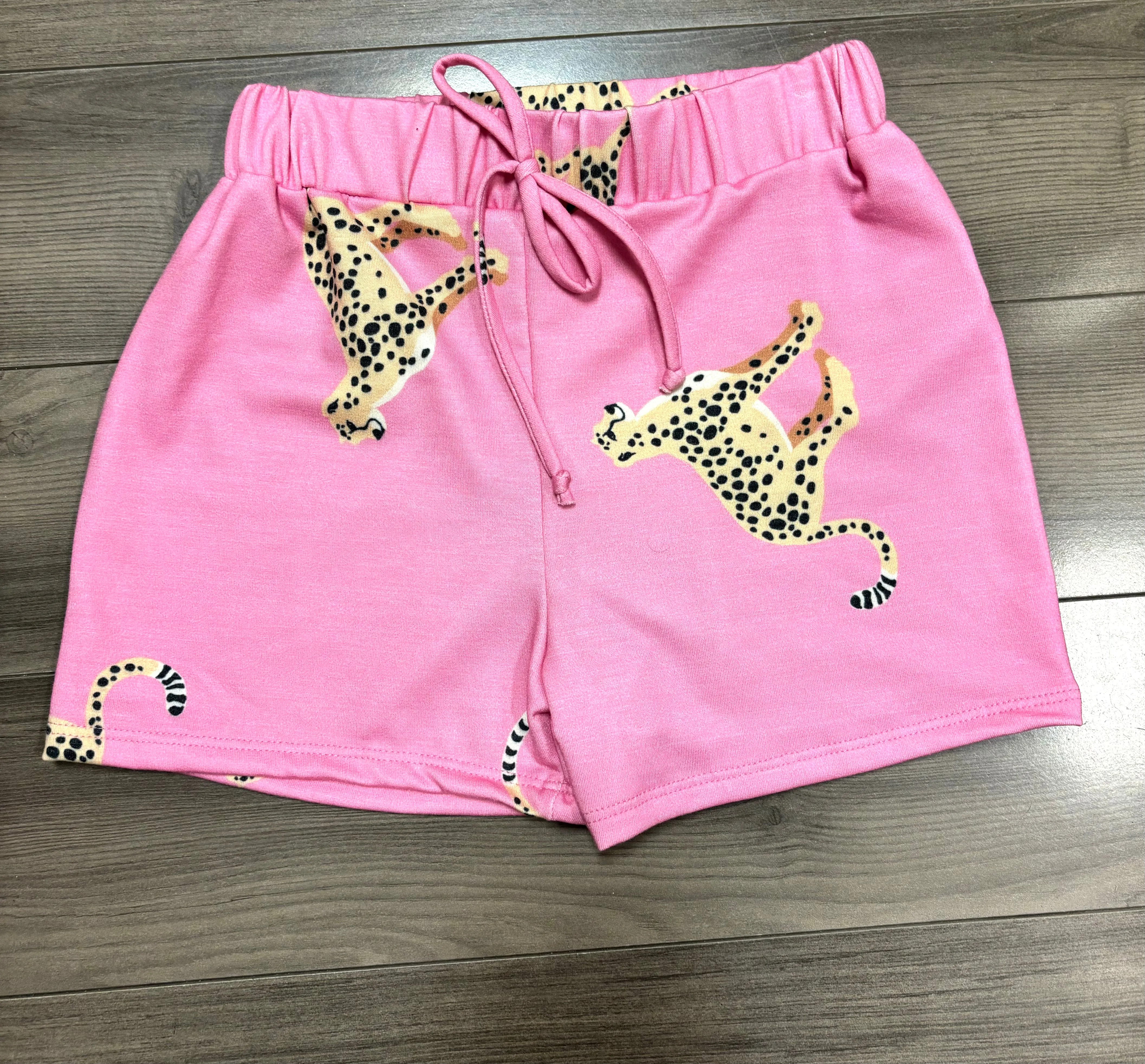 Cheetah Print Shorts