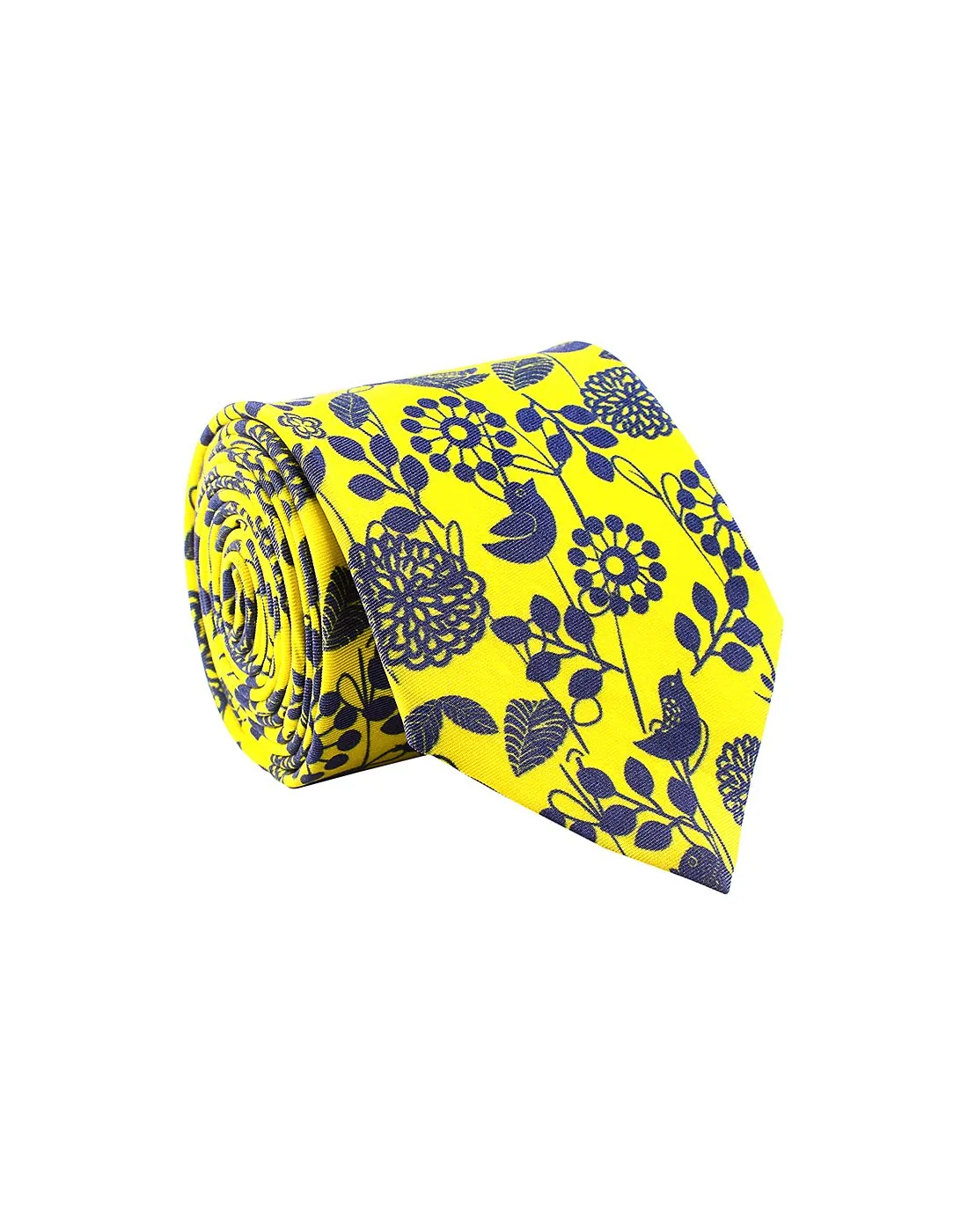 Chokore Lemon Green & Blue Silk Tie - Indian at Heart line