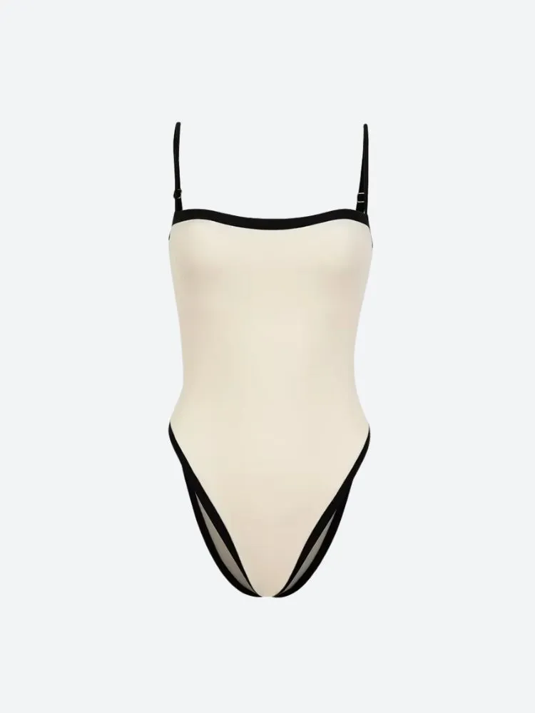 Contrast Basic Swimsuit