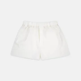 Cream Silk Boxer Shorts