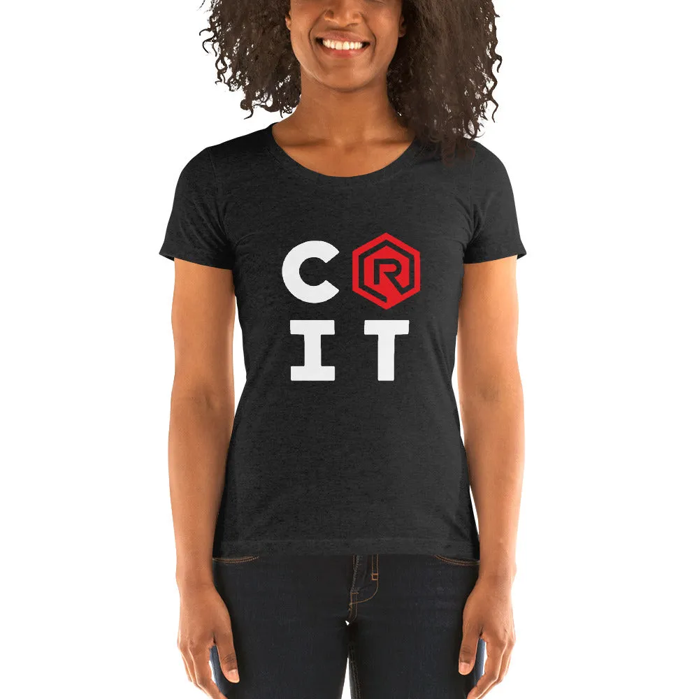 CRIT Logo Fitted T-shirt