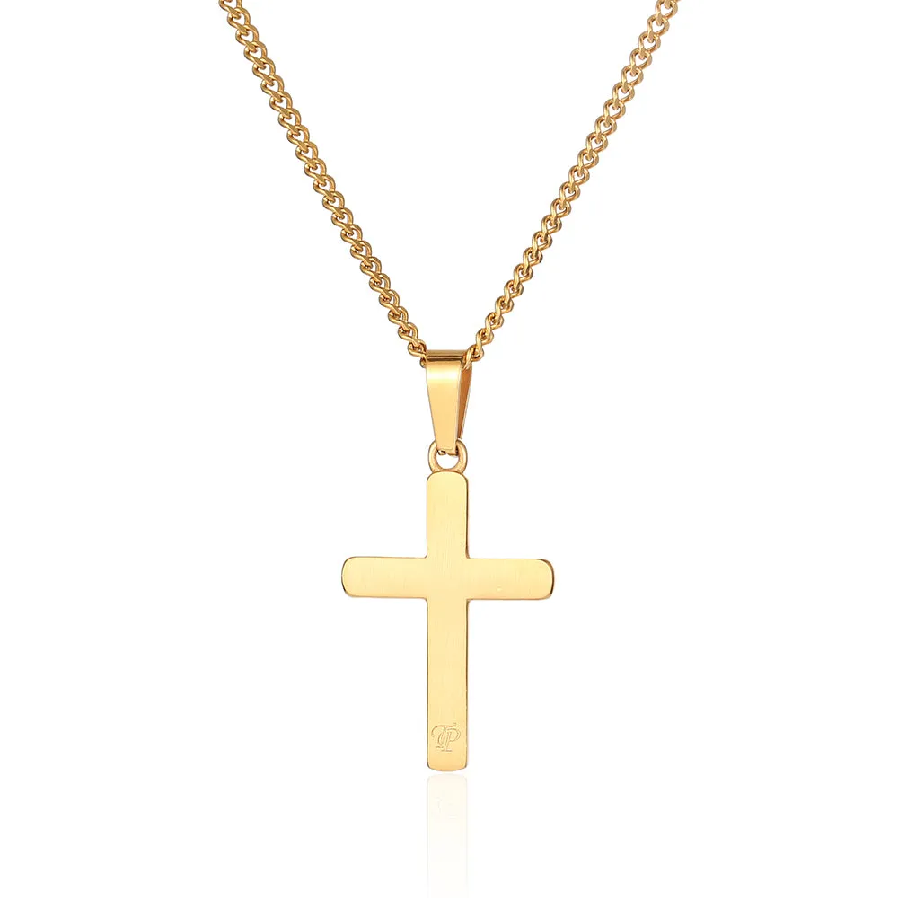 Cross Pendant - Gold