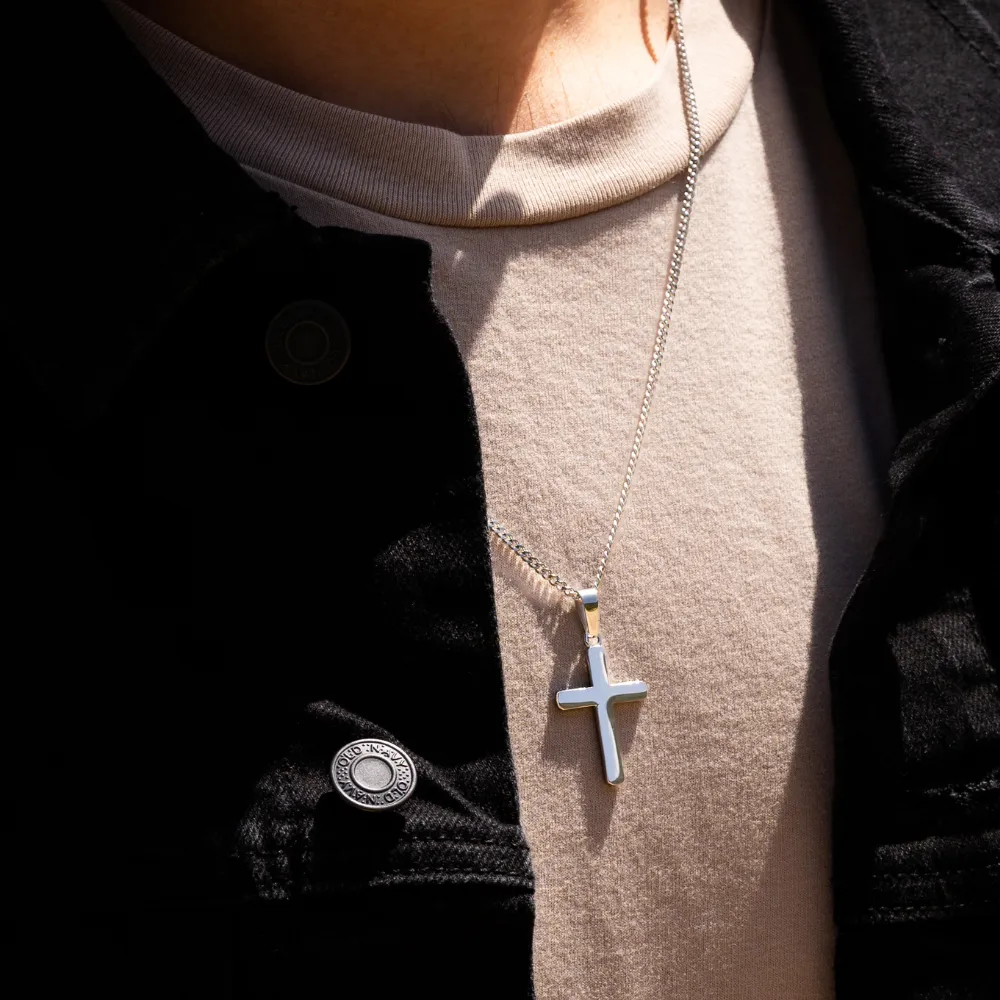 Cross Pendant - Silver