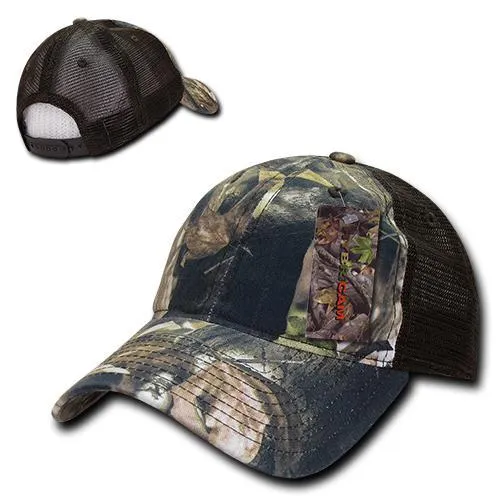 Decky 227 - 6 Panel Low Profile Relaxed HybriCam Trucker Hat