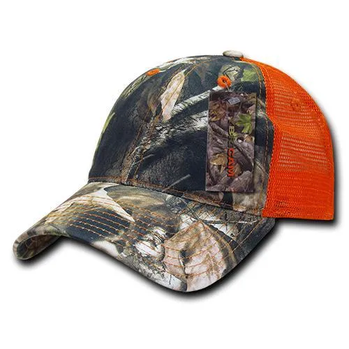 Decky 227 - 6 Panel Low Profile Relaxed HybriCam Trucker Hat