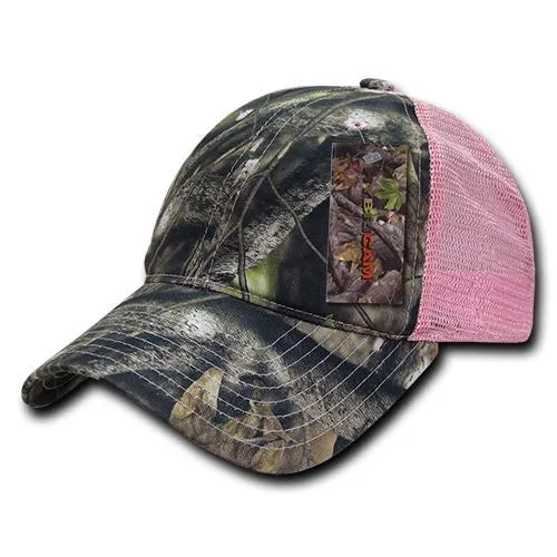 Decky 227 - 6 Panel Low Profile Relaxed HybriCam Trucker Hat