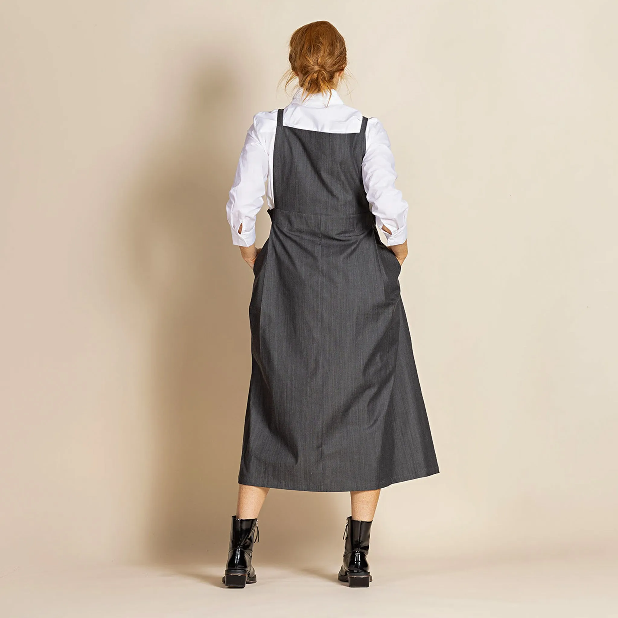 denim pinafore