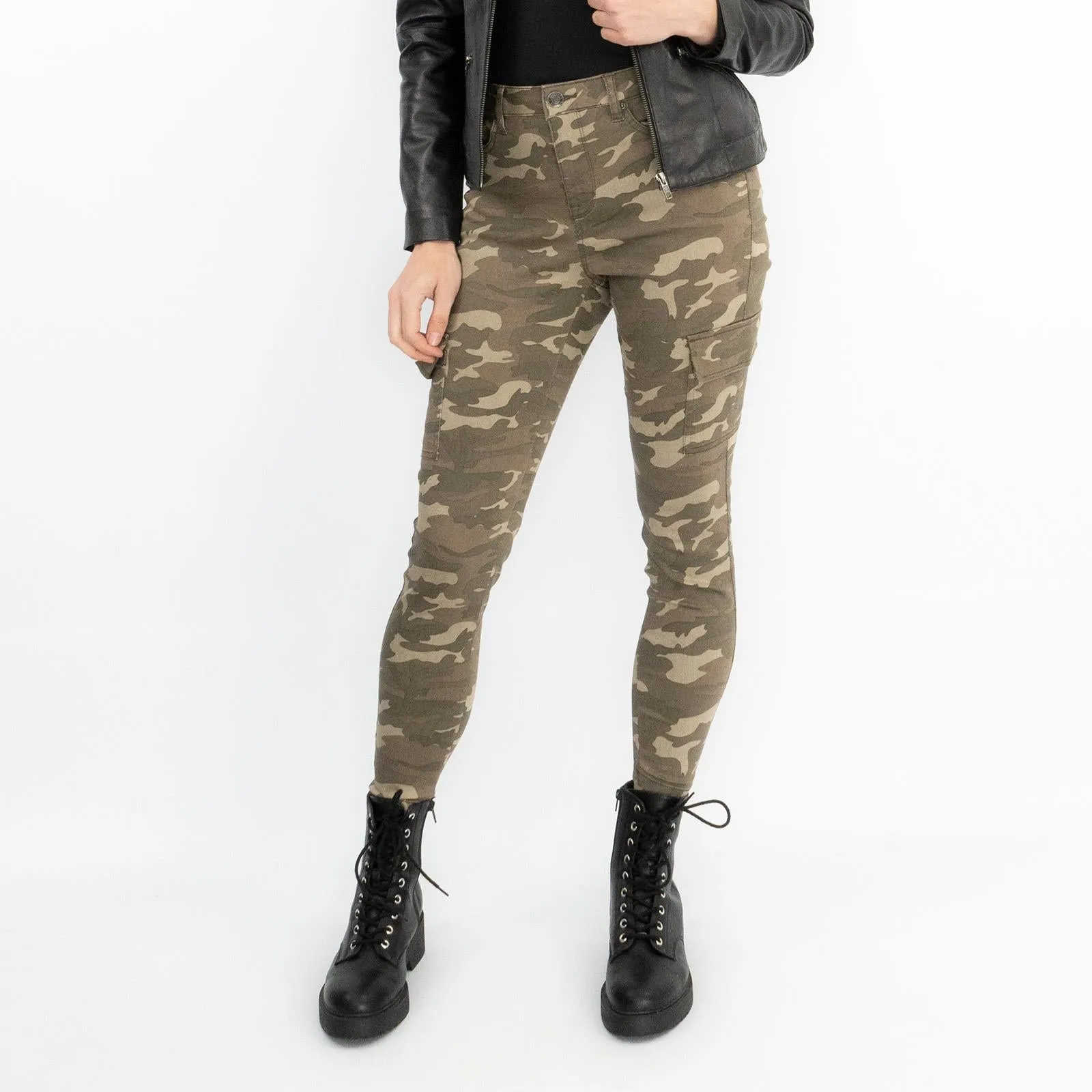 Dorothy Perkins Camouflage Frankie Jeans Trousers Stretch