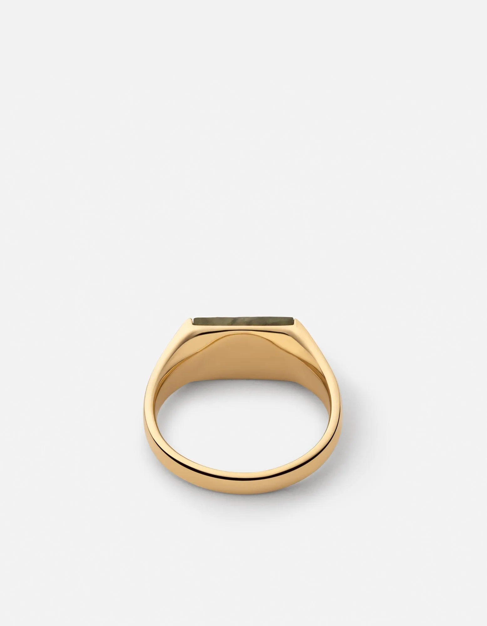 Duo Jasper Ring, Gold Vermeil