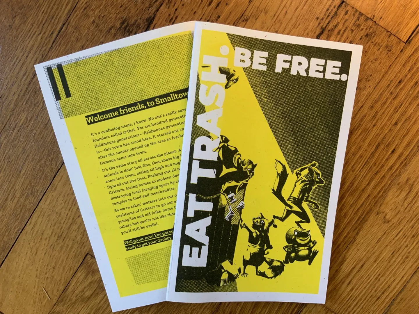 Eat Trash. Be Free.   PDF