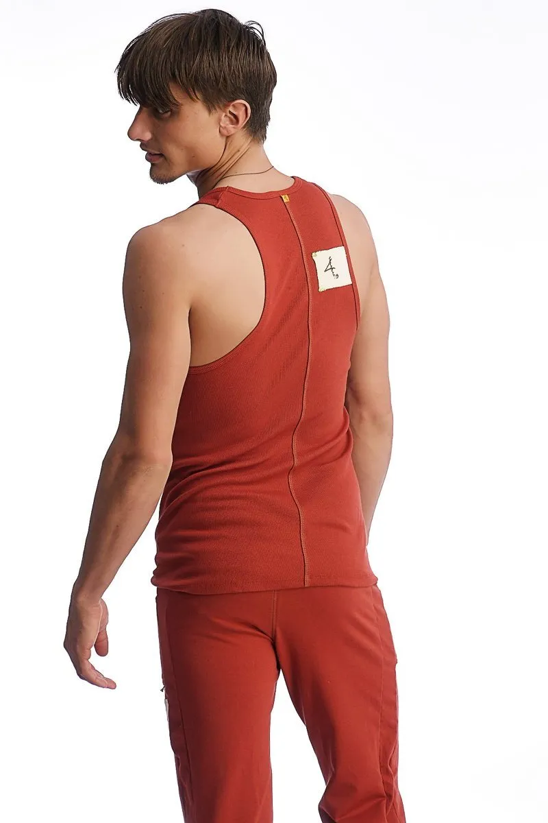 Edge Sustain Tank Top (Cinnabar)