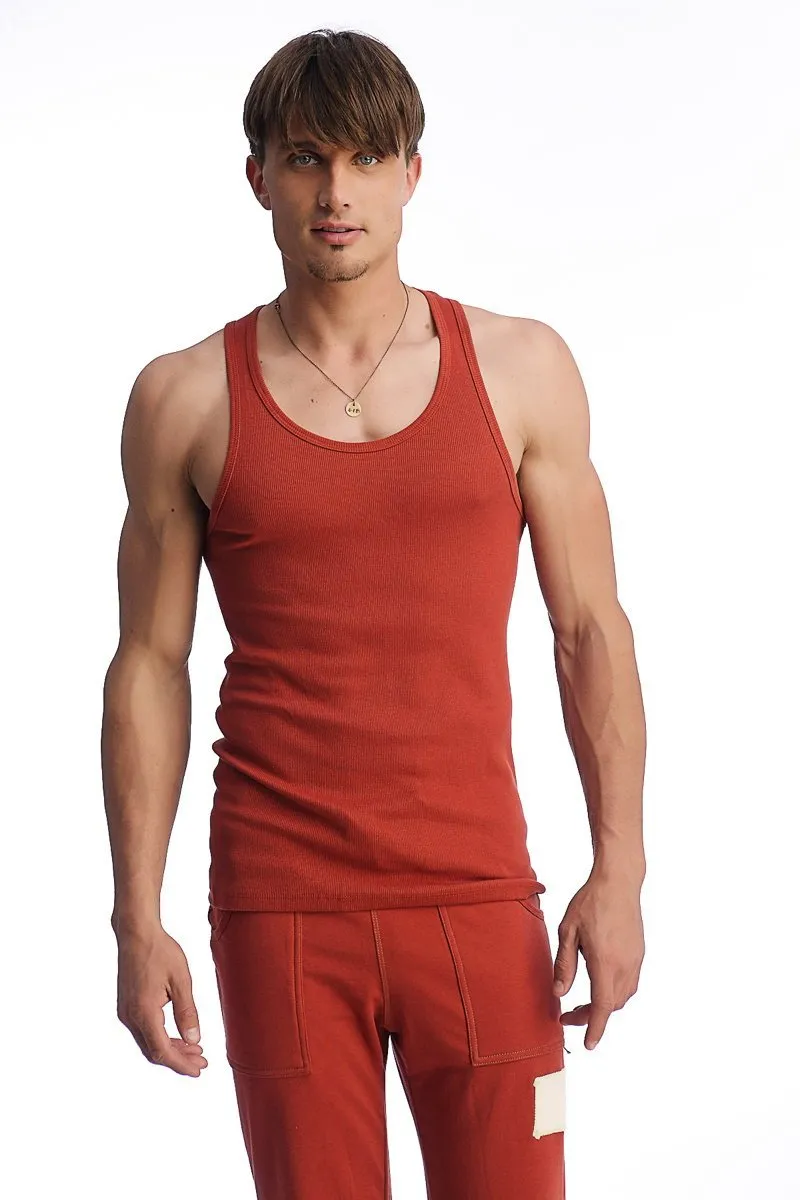 Edge Sustain Tank Top (Cinnabar)