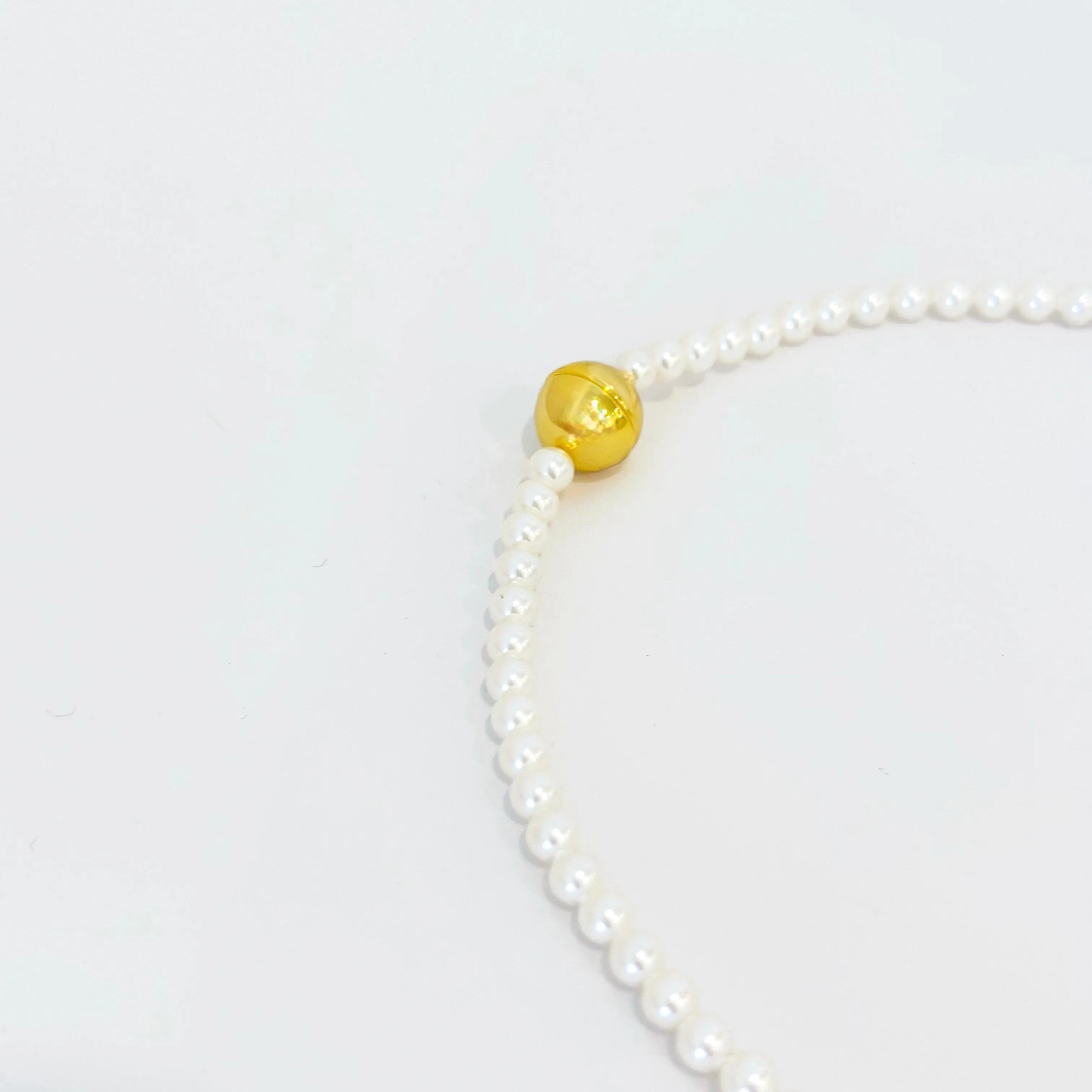 Evangeline 4mm Pearl Necklace