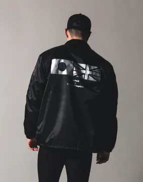 Flag Coach jacket - BLACK