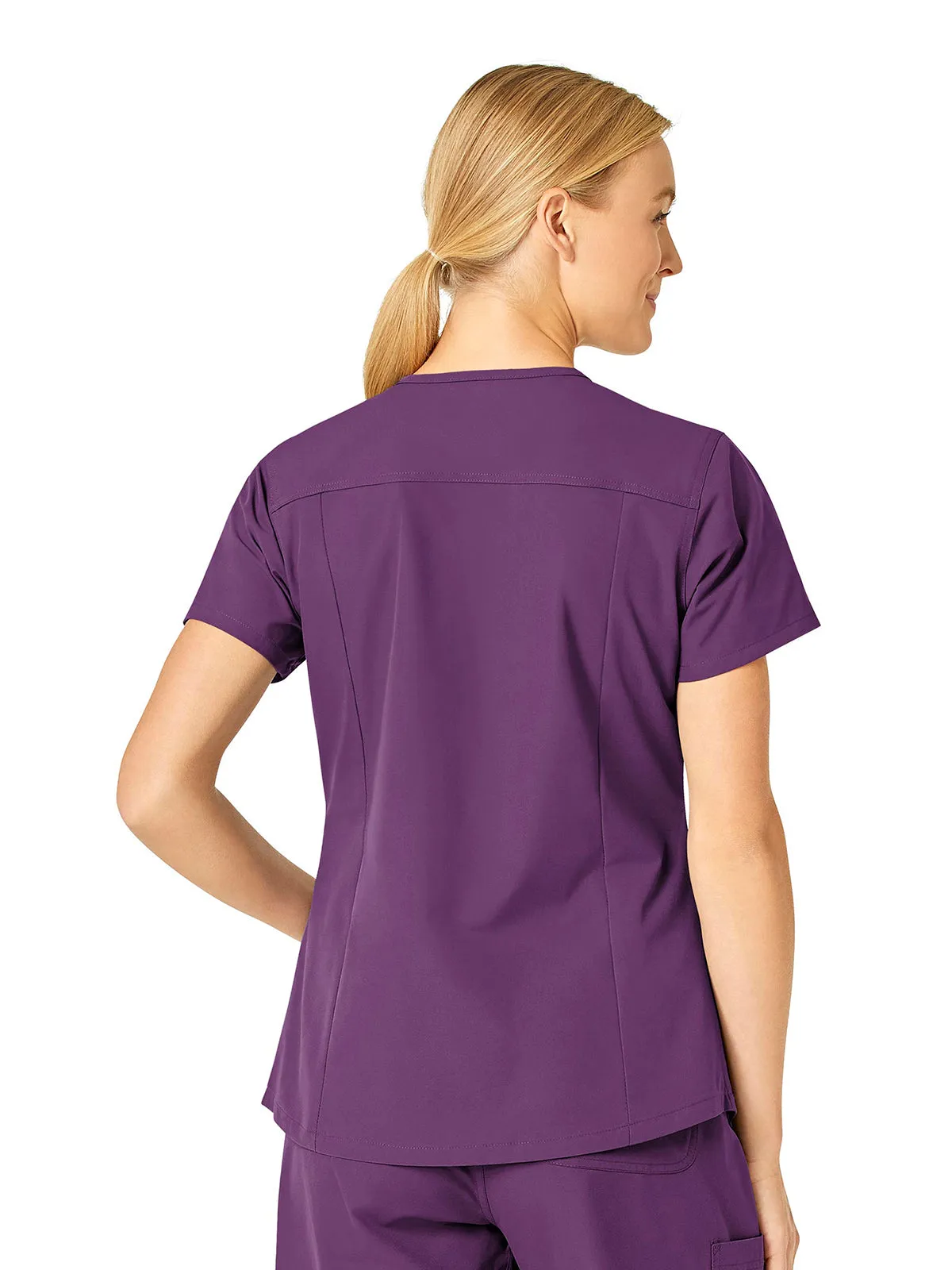 Force Essentials - Women's V-Neck 5 Pocket Scrub Top