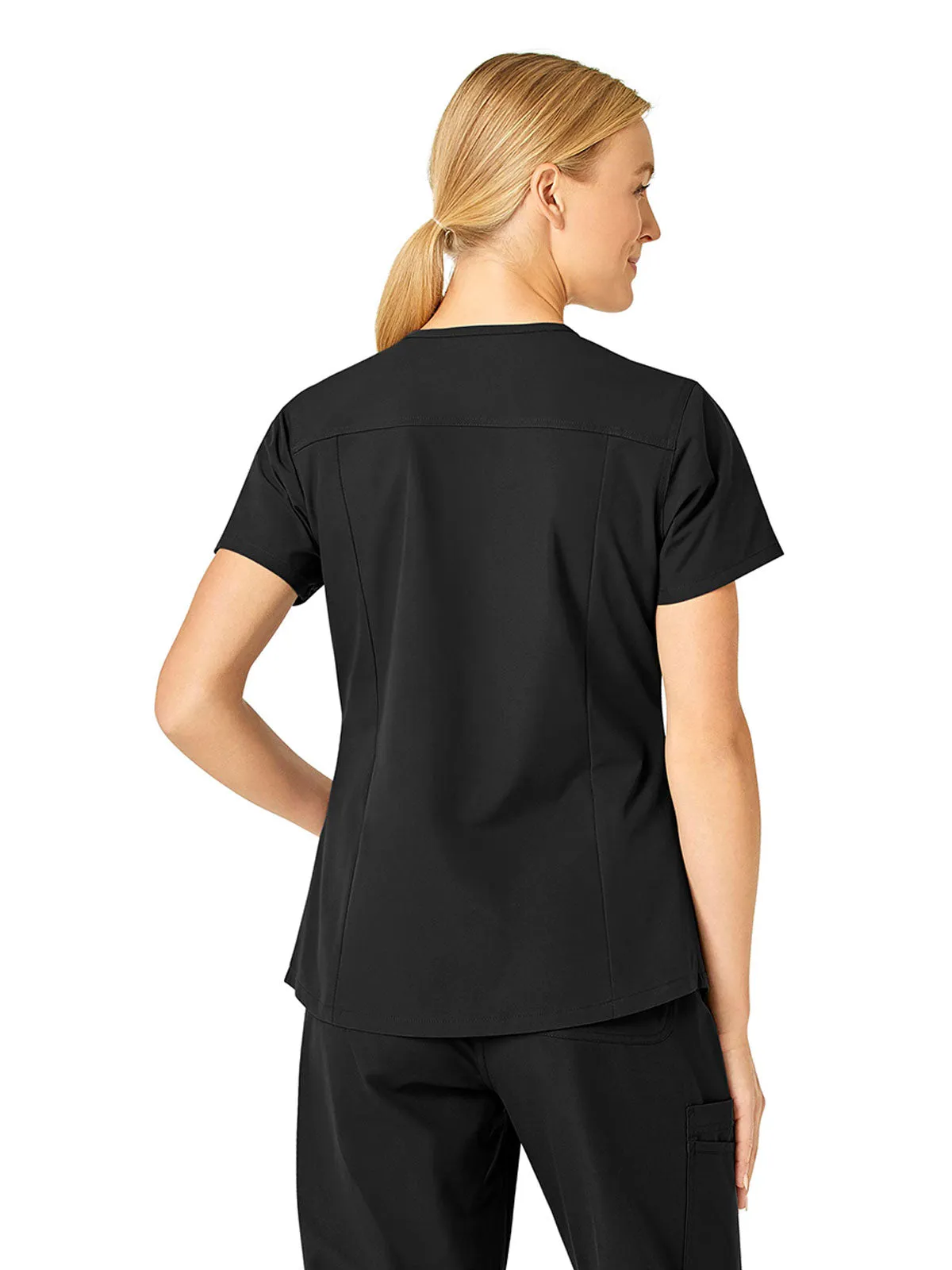 Force Essentials - Women's V-Neck 5 Pocket Scrub Top