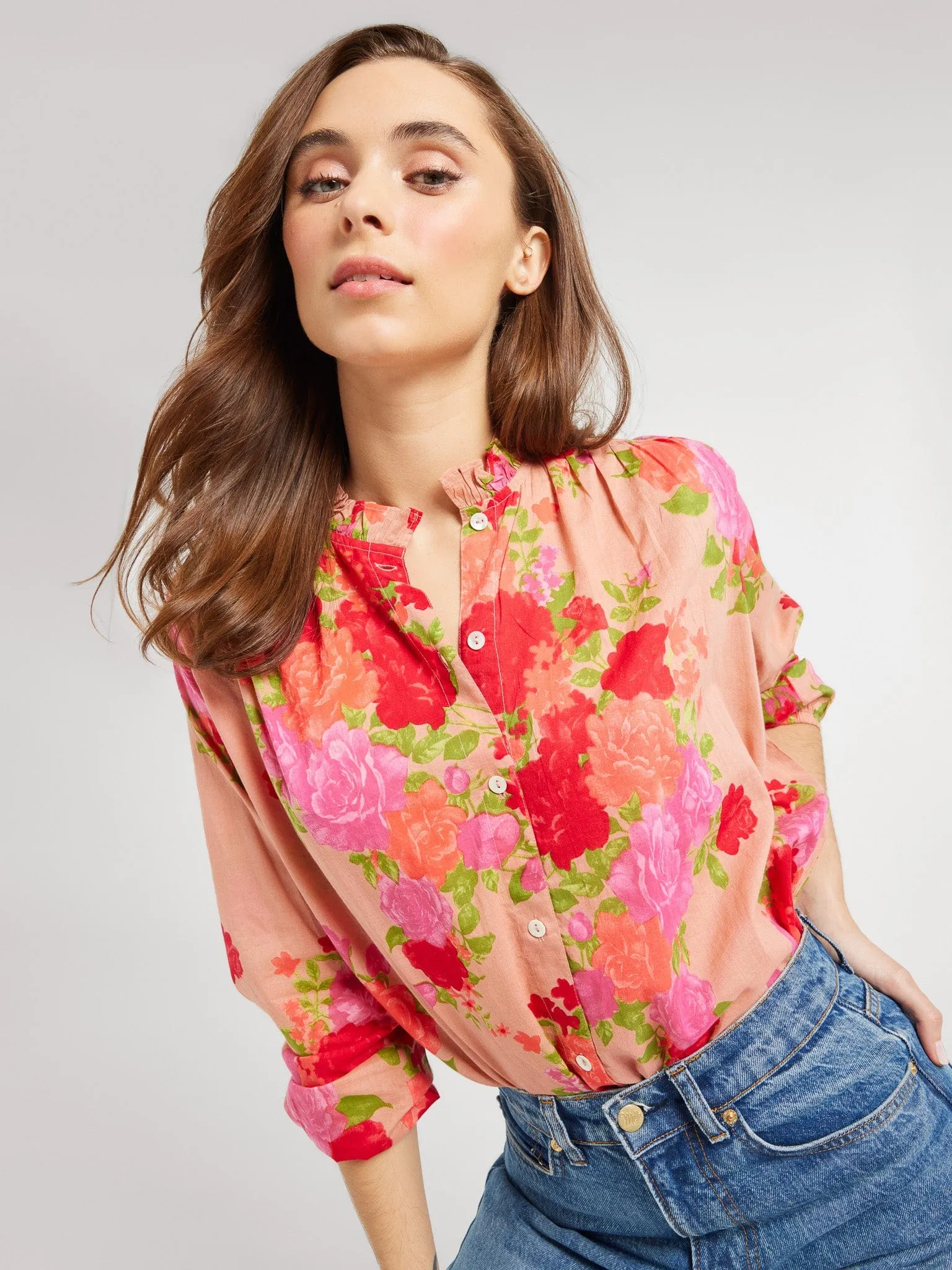 Francesca Top in Imogen Rose