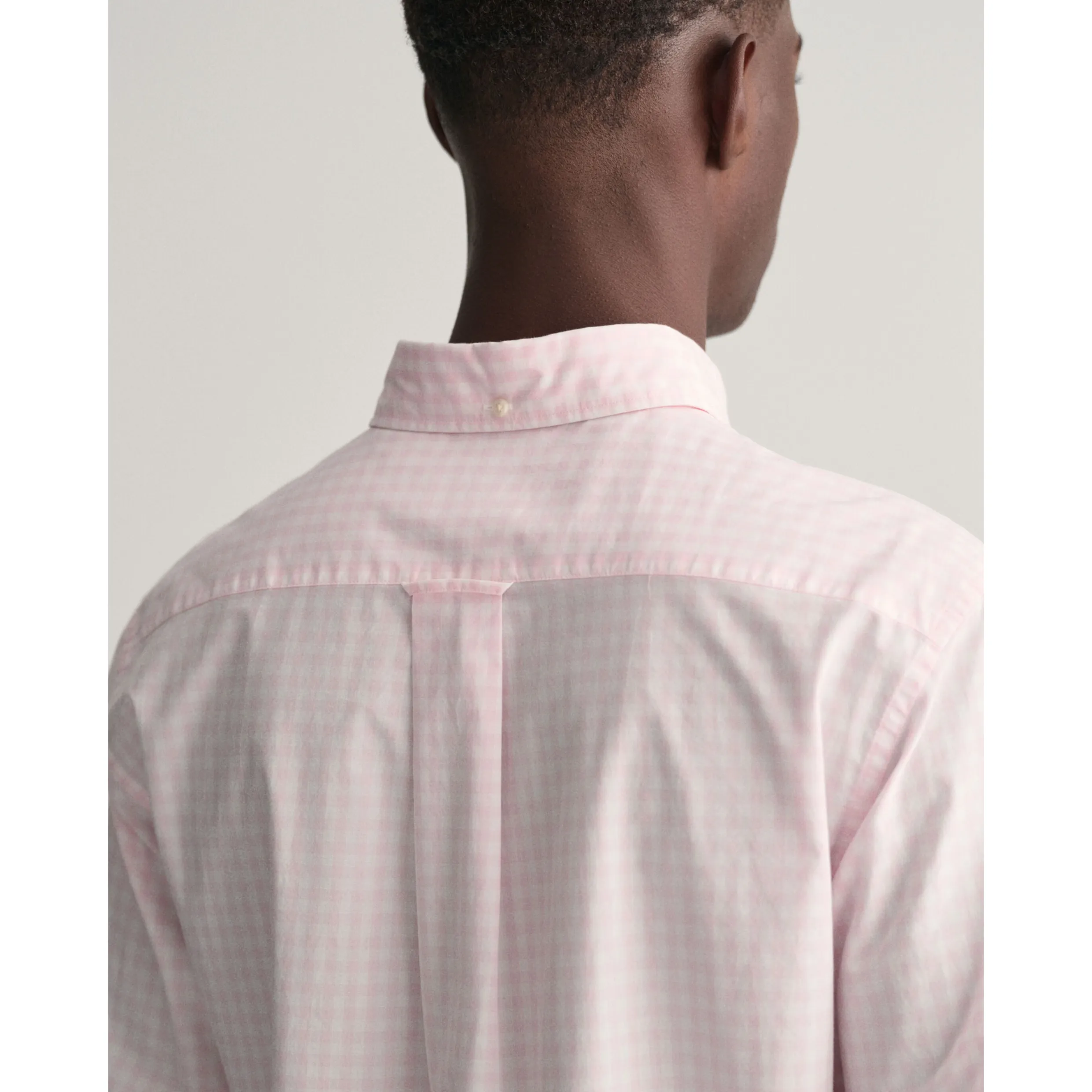 GANT Regular Fit Gingham Poplin Shirt 3000120 Light Pink