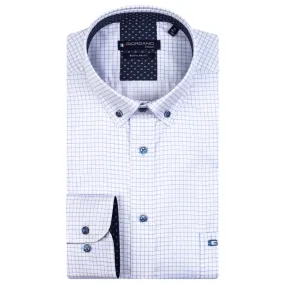 Giordano Long Sleeve Regular Fit Check Shirt 317314