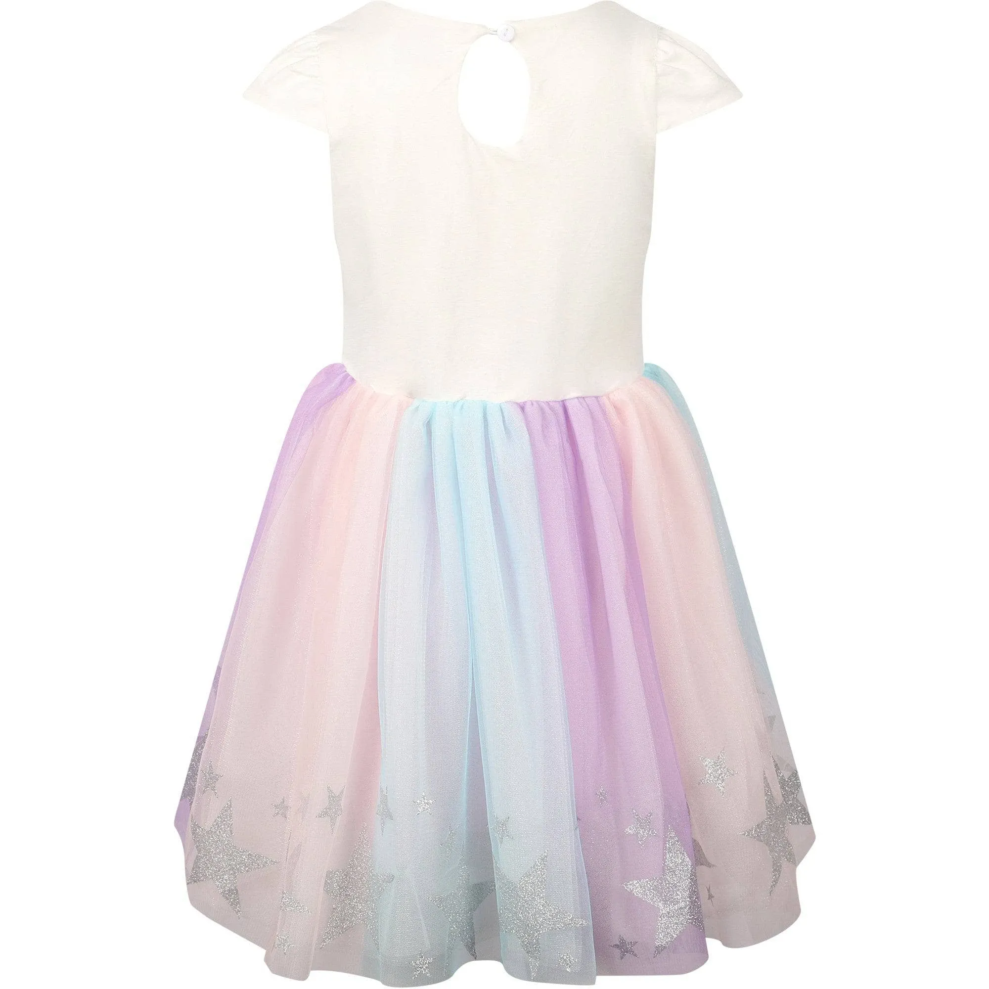 Glitter Wing Unicorn Pastel Dress