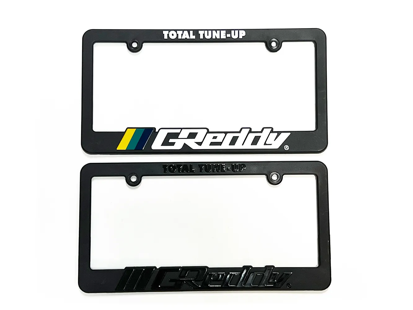 GReddy Total Tune Up  License Plate Frame - "Black-out" or "Color"